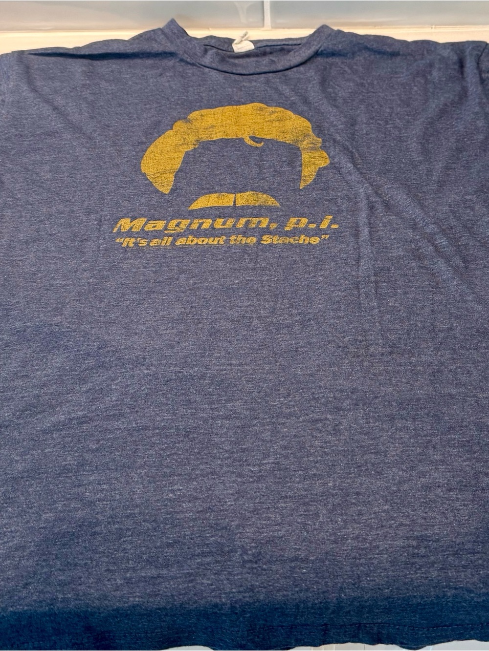 Magnum P.I. Navy Graphic Tee - Men's